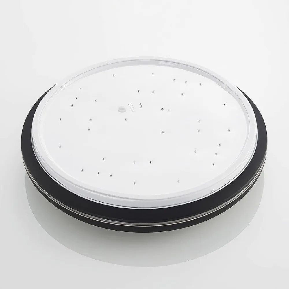 Melchioris LED-loftlampe, rund^Lindby