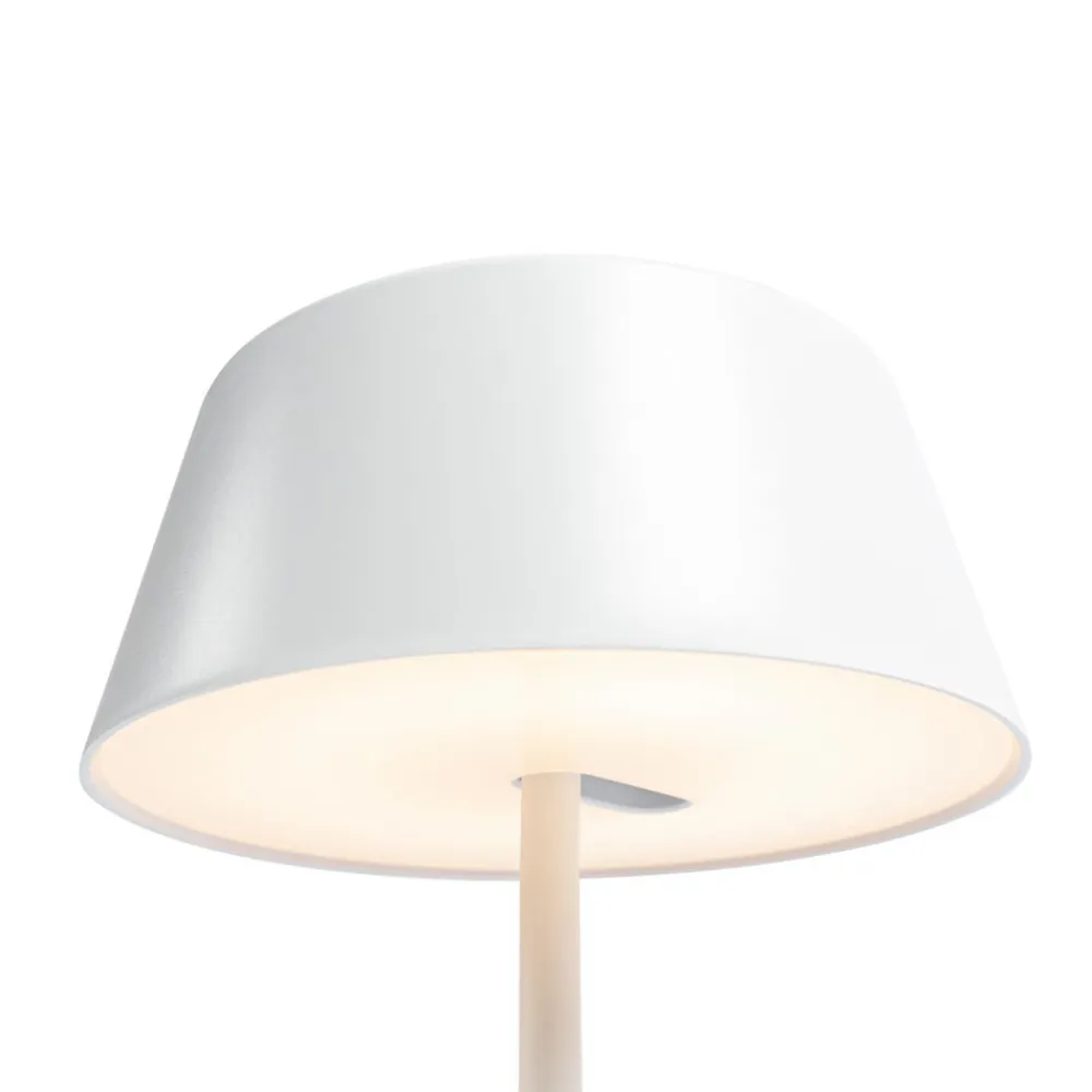 Lindby Arbejdsrum/Kontor|Bordlamper>Milica LED-bordlampe, hvid, dæmpbar