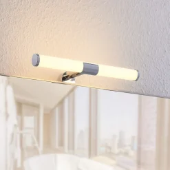 Lindby Væg- Og Spejllamper|Væglamper>Naili LED-spejllampe, krom