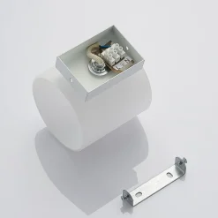 Lindby Nanda væglampe i glas, rund