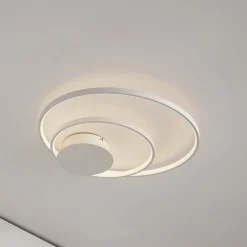 Nerwin LED-loftlampe, rund, hvid^Lindby Sale