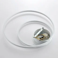 Nerwin LED-loftlampe, rund, hvid^Lindby Sale