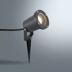 Lindby Nielas udendørs spot