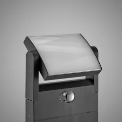 Lindby Solcelle Lampe Med Sensor|Gadebelysning Med Sensor><noscript><img width=