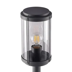 Ojali vejlampe, rund, mørkegrå^Lindby Online