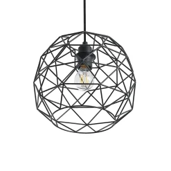 Lindby Paridimo hængelampe af stål, 3 lyskilder