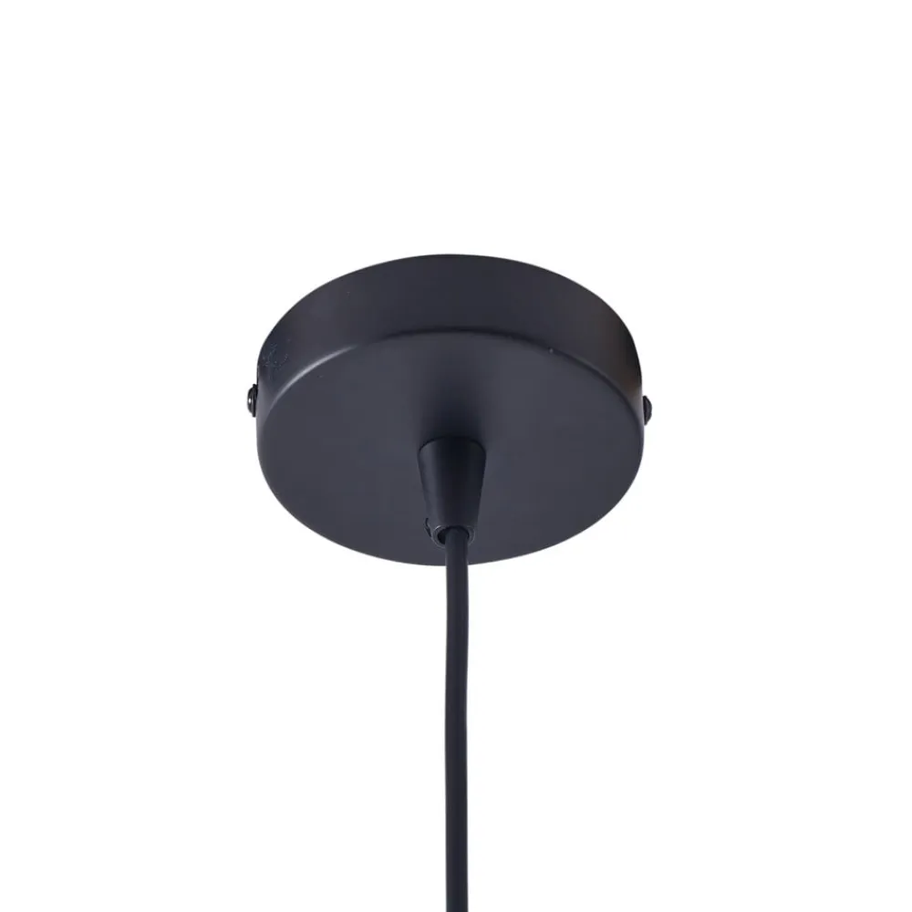 pendel Belarion, blå, 1-lys, glas, Ø 23 cm^Lindby Clearance