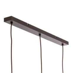 pendel Valentina, E14, 3-lys, røgfarvet grå, glas^Lindby Online