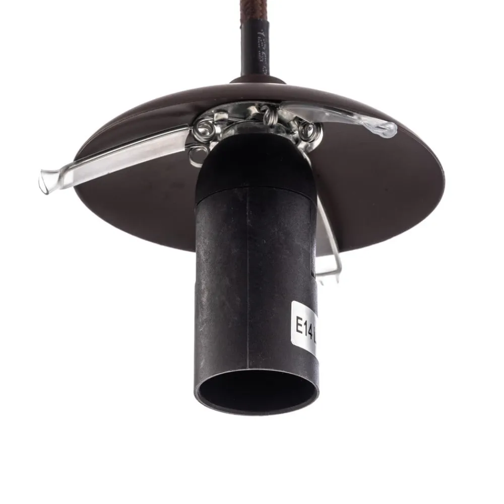 pendel Valentina, E14, 3-lys, røgfarvet grå, glas^Lindby Online