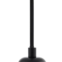 Lindby pendellampe Hattie, sort, Ø 4,7 cm, metal, E27