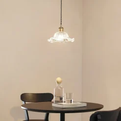 Lindby Pendellamper|Pendellamper>pendellampe Ludowika, transparent, glas, Ø25cm, E27