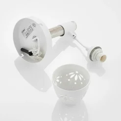 Pimana væglampe med keramisk skærm^Lindby