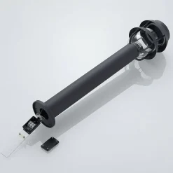 Lindby pullert Alvaro, antracit, 60 cm, IP44, E27