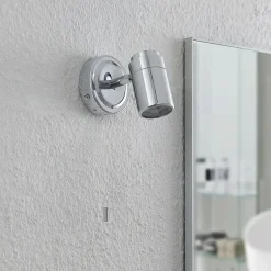 Remilan væglampe, krom^Lindby Outlet