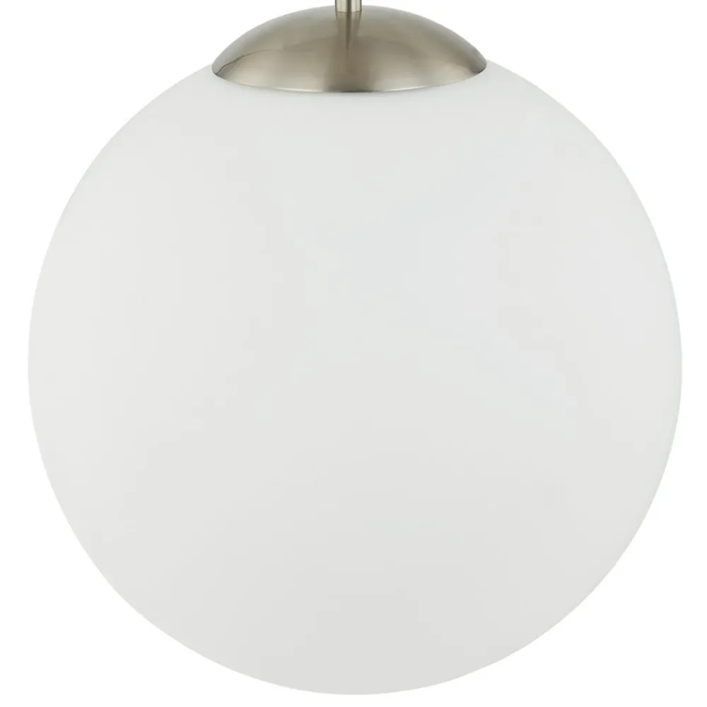 Rhona pendellampe, opalglaskugle, 30 cm^Lindby Best