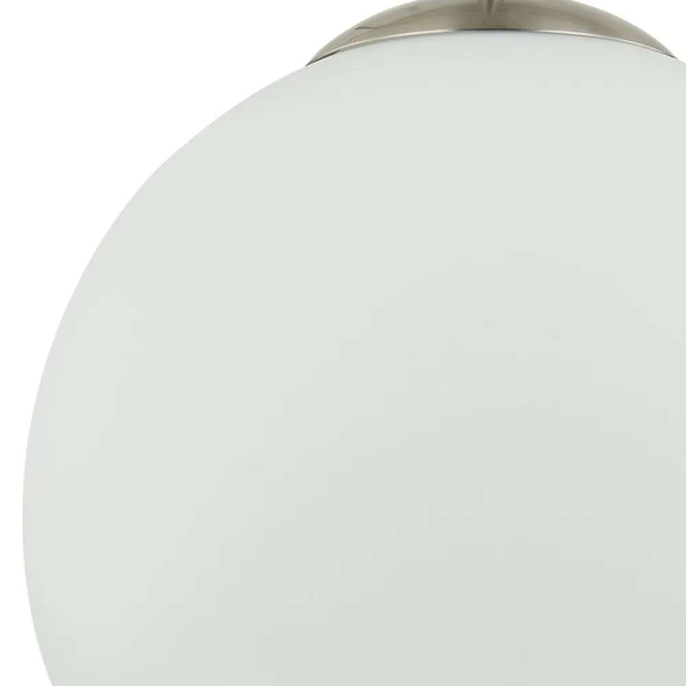 Rhona pendellampe, opalglaskugle, 30 cm^Lindby Best