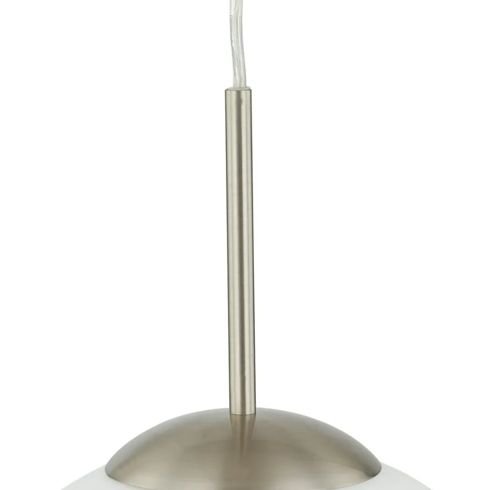 Rhona pendellampe, opalglaskugle, 30 cm^Lindby Best