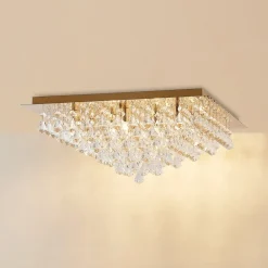 Lindby Loftlamper>Rimedia loftlampe, guld, 55 cm