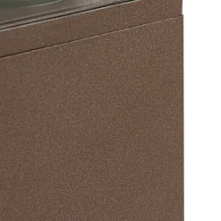 Robigus sokkellampe, rustfarvet, aluminium^Lindby Hot