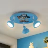 Børn Lindby Roxas loftlampe til børneværelset, pirat