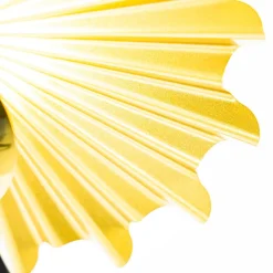 Lindby Senmia gulvlampe i guld, 3 lyskilder