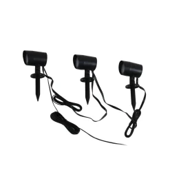 Smart LED jordspydsspot Nycta, RGB, Tuya, sæt med 3 stk^Lindby Best