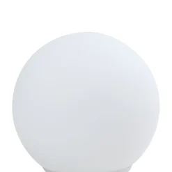 Lindby Smart LED-bordlampe Cosmia, hvid, glas, Tuya