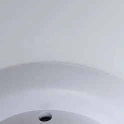 Lindby Smart LED-bordlampe Cosmia, hvid, glas, Tuya