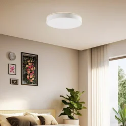 Lindby Loftlamper|Loftlamper>Smart LED-loftlampe Innes hvid Ø 38 cm RGB CCT Tuya
