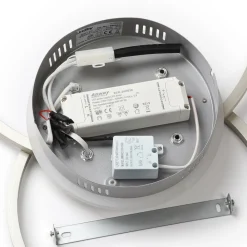 Lindby Smart LED-loftlampe Edica, 58 cm, Tuya, CCT