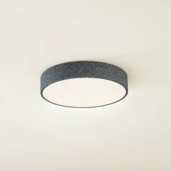 Smart LED-loftlampe Elmor Ø 45 cm grå RGB CCT^Lindby Discount