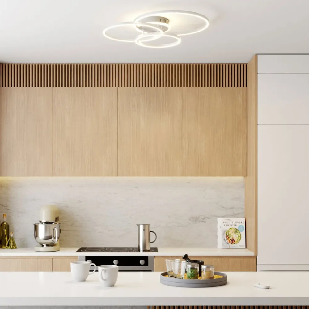 Smart LED-loftlampe Tula, fjernbetjening, Tuya CCT^Lindby Best