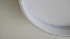 Smart LED-loftslampe Yasmen, hvid, metal, CCT, Tuya^Lindby Online