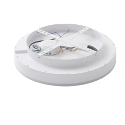 Smart LED-loftslampe Yasmen, hvid, metal, CCT, Tuya^Lindby Online