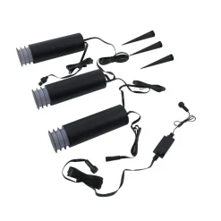 Lindby Smart LED-sokkellampe Kaelo, CCT, RGB, Tuya, 3 enheder