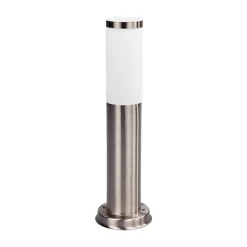 Lindby sokkelampe Kristof, stål, 45 cm høj, E27