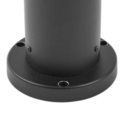 Lindby sokkellampe Dangan, klar, 60 cm, glas, sensor