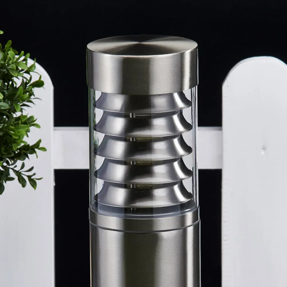 sokkellampe Enja, 50 cm, stål, IP44, E27^Lindby Best