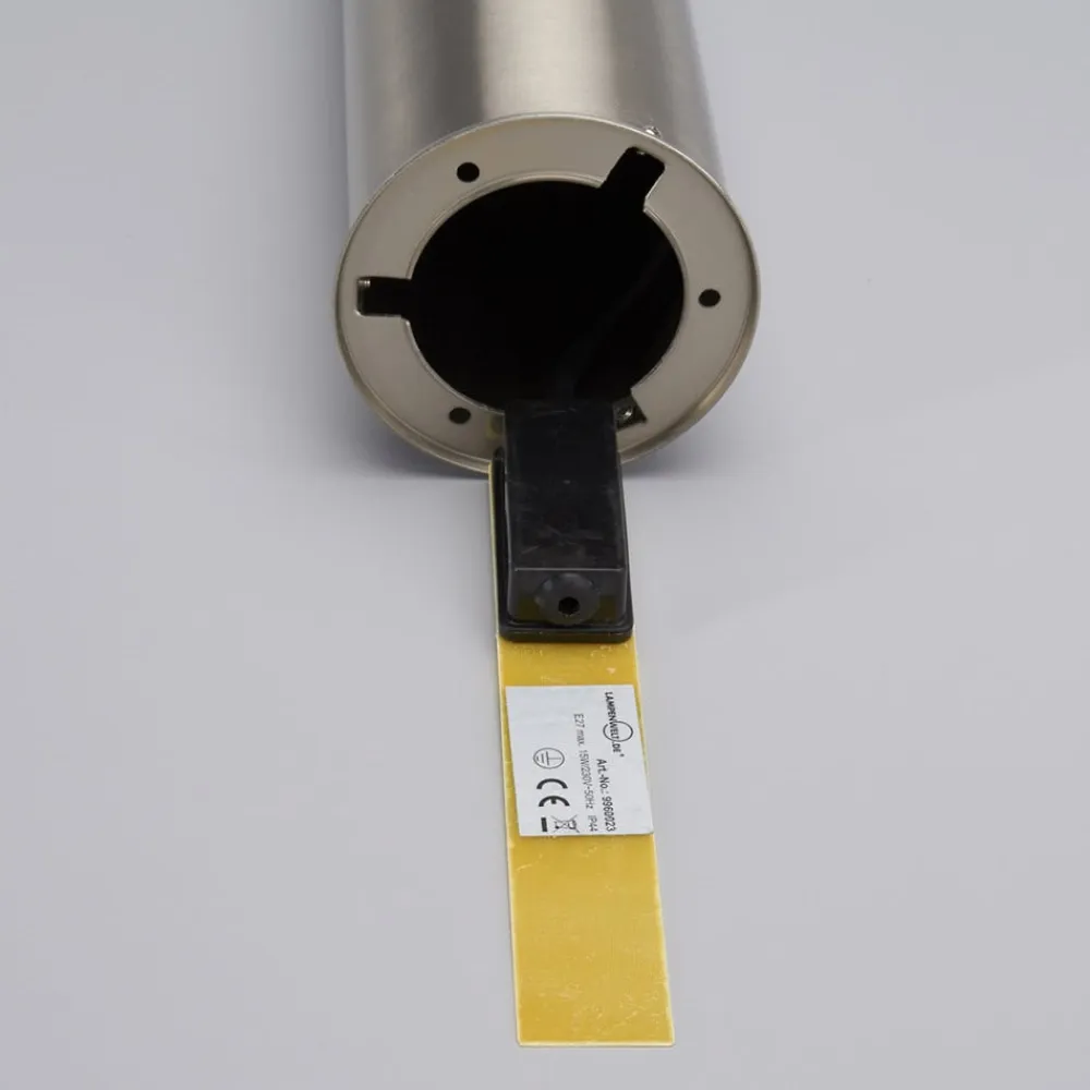 sokkellampe Enja, 50 cm, stål, IP44, E27^Lindby Best