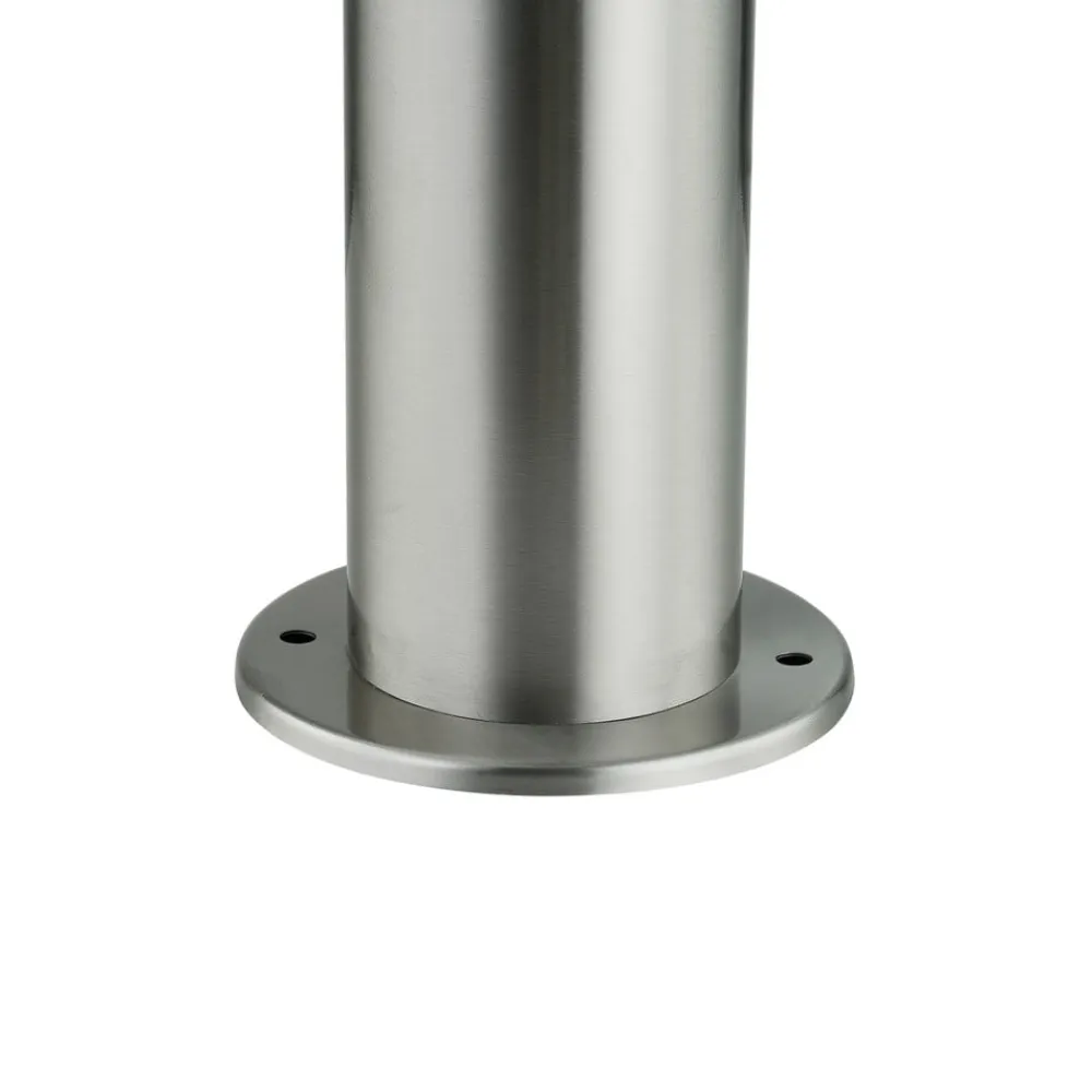 Sokkellampe Statius, grå, stål, sensor, 45 cm^Lindby New