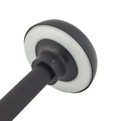 Solar-LED-lampe med jordspyd Brinca, sort, PC, sensor^Lindby Outlet