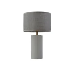 Sorscha bordlampe, hvid, jern, Ø 26 cm^Lindby Clearance