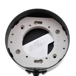 Lindby spotlight Jyla, sort, linse, 3.000 K, 3-lys, GX53