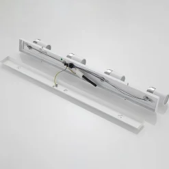 spotlight Kardo, 4 lyskilder, hvid, metal, IP44^Lindby