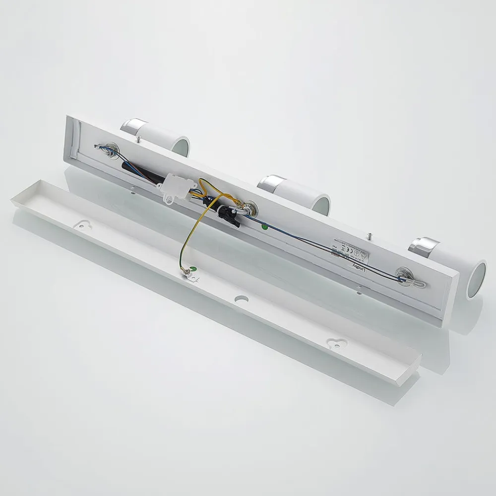 Lindby Loftlamper|Spotlights>spotlight Kardo, 3 lyskilder, hvid, metal, IP44