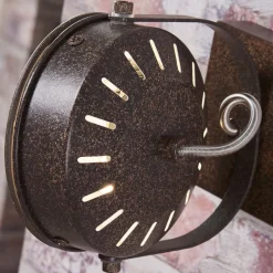 Lindby spotlight Tamin, rustfarvet, 1-lys, glas, G9