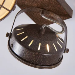 Lindby spotlight Tamin, rustfarvet, 2 lyskilder, glas, G9