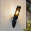 Lindby Væglampe Med Sensor|Væglamper>Statius udendørs væglampe, antracit, jern, sensor