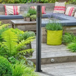 Statius vejlampe, antracit, jern, 100 cm^Lindby Clearance