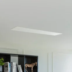 Lindby Arbejdsrum/Kontor|Loftlamper>Stenley LED-panel, CCT, 29,6 cm x 119,6 cm